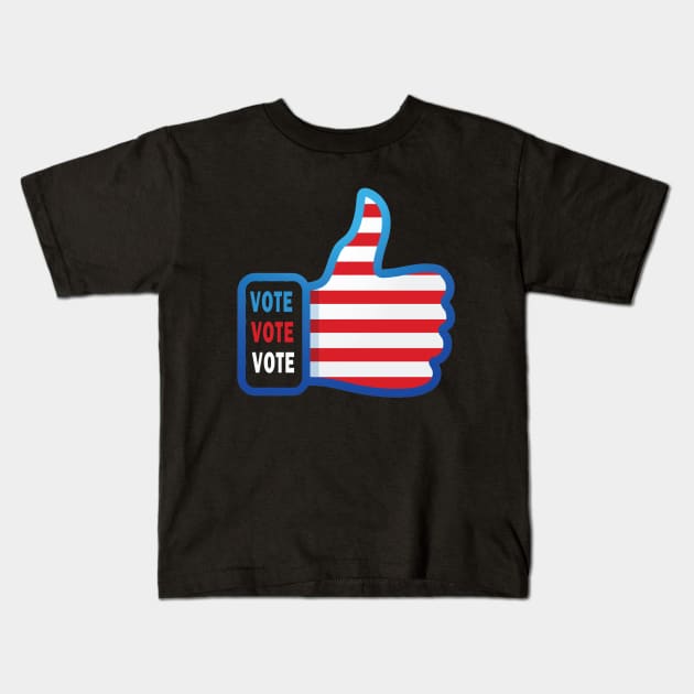 Voter Kids T-Shirt by qrotero